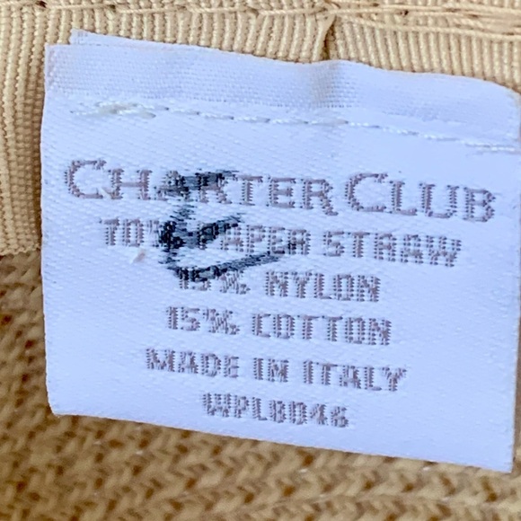 Vintage Charter club hat